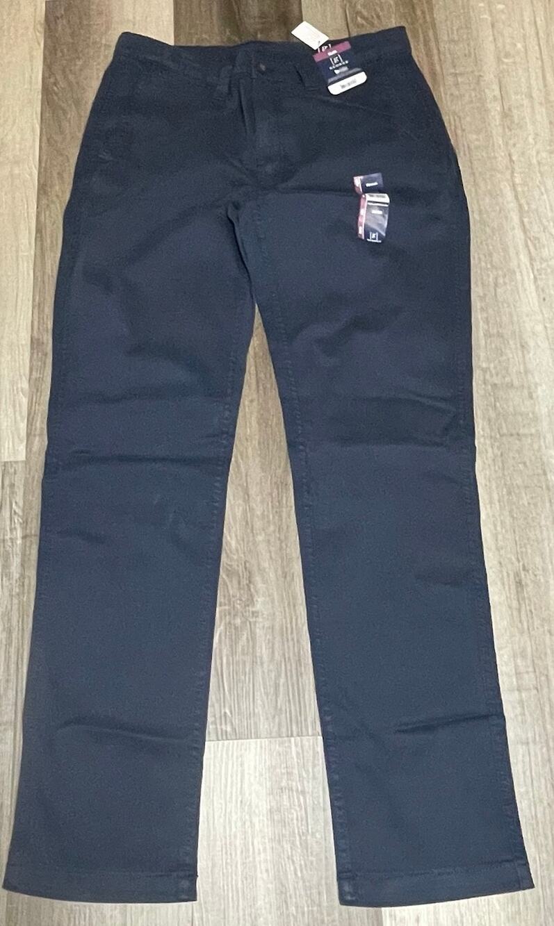 Men's George Blue Casual Pants Slim Fit Stretch Size 31x30 NEW